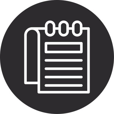 dosya belgesi vektör illüstrasyonu