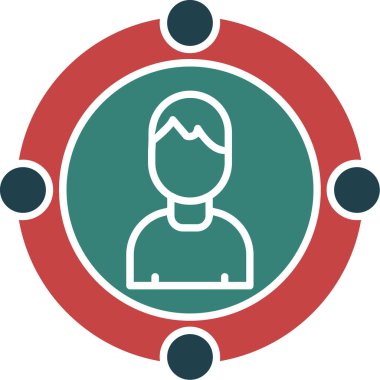 iş insanları vektör simgesi