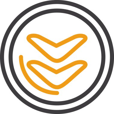 Ok. Web simgesi basit tasarım