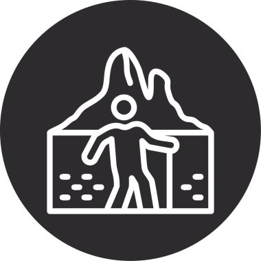 İnsanlar. Web simgesi basit tasarım