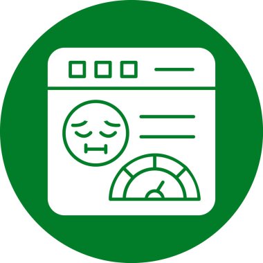 üzgün kredi kartı simgesi, vektör illüstrasyonu