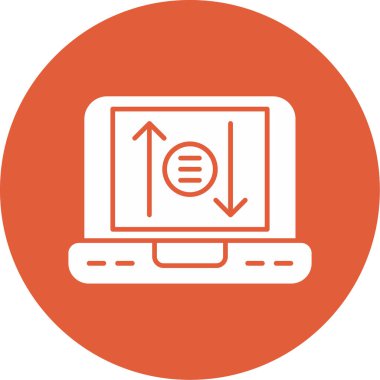 Seo simgesinin vektör illüstrasyonu