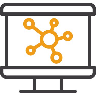 Ağ web simge vektör çizim