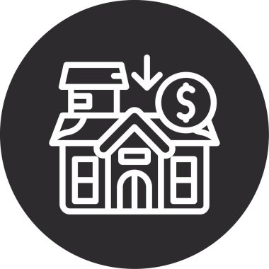 Vektör Ev simgesi illüstrasyonu