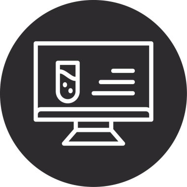 Web simgesi vektör illüstrasyonu