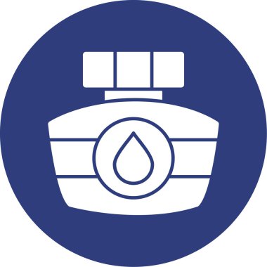 Gaz simgesinin vektör illüstrasyonu