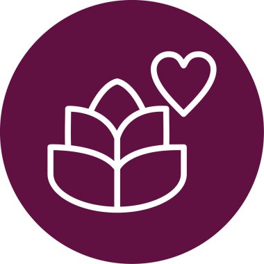 Vektör Kalp Simgesi illüstrasyonu