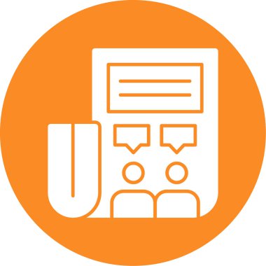 seo modern simgesinin vektör illüstrasyonu