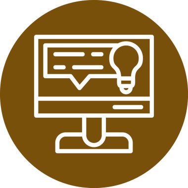 Web simgesi vektör illüstrasyonu