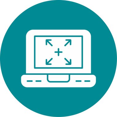 seo modern simgesinin vektör illüstrasyonu