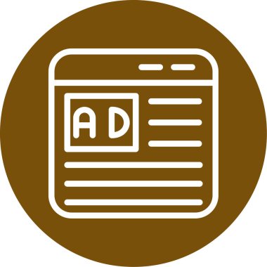 seo modern simgesinin vektör illüstrasyonu