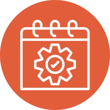 Dişliler. Web simgesi basit tasarım