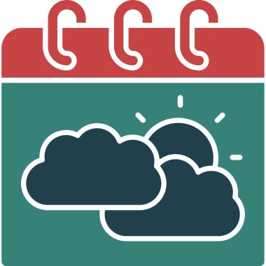 bulut simgesi, vektör illüstrasyonu