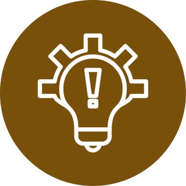 ampul simgesi vektör illüstrasyonu