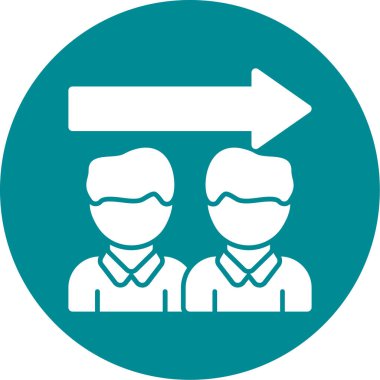 seo modern simgesinin vektör illüstrasyonu