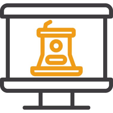 Gıda simgesinin vektör illüstrasyonu