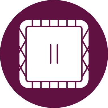 Modern b 'nin vektör illüstrasyonu eksik simgesi