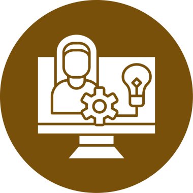 Kolayca değiştirebilen veya düzenleyebilen iş fikri vektör simgesi