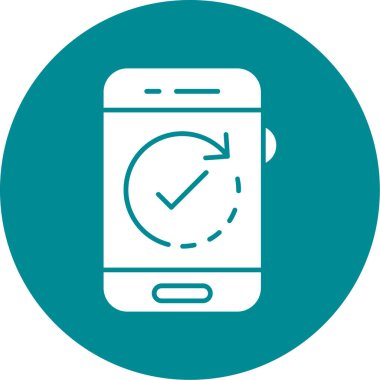 Uygulama modern simgesinin vektör illüstrasyonu