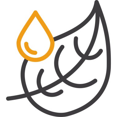 Bir mum simgesinin vektör illüstrasyonu