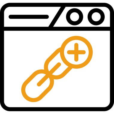 Tarayıcı. Web simgesi basit tasarım