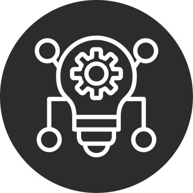 seo modern simgesinin vektör illüstrasyonu