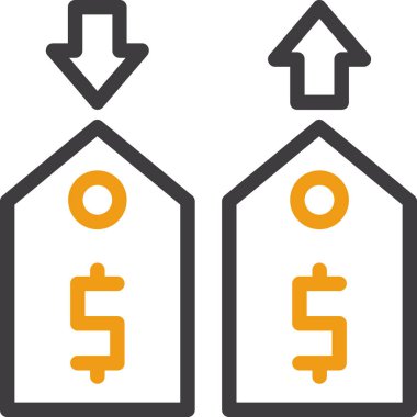 Banka. Web simgesi basit illüstrasyon