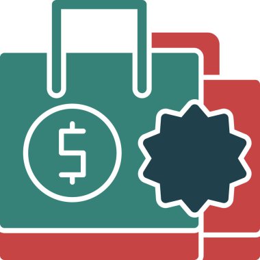 para çantası vektör simgesi