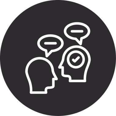 İnsan simgesi, vektör illüstrasyonu