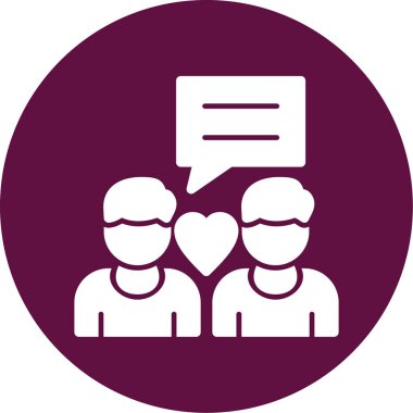 konuşma kabarcığı vektörü simgesi