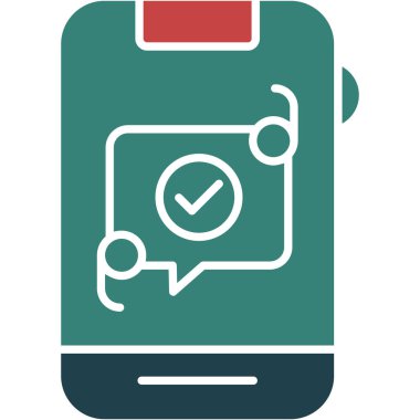 Cep telefonu. Basit resimleme