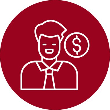 para simgesi, vektör illüstrasyonu