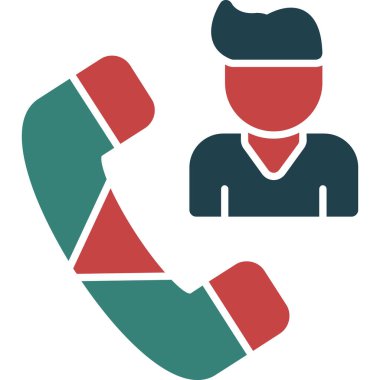 Destek. Web simgesi basit illüstrasyon