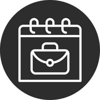 vektör torba simgesi, vektör illüstrasyonu