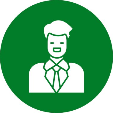 İş adamının vektör illüstrasyonu