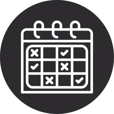 Program. Web simgesi basit illüstrasyon