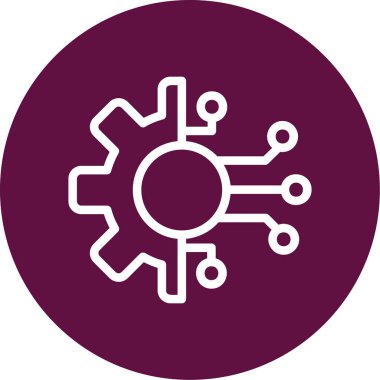 seo modern simgesinin vektör illüstrasyonu