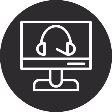 Moda tasarım biçimi arka planında çağrı merkezi simgesi