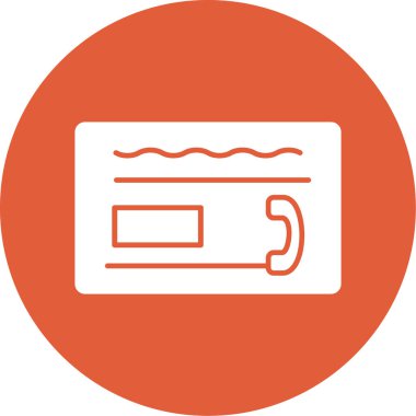 Kredi kartı ikonu vektör illüstrasyonu