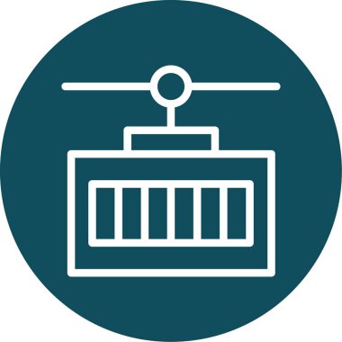 Pil. Web simgesi basit illüstrasyon