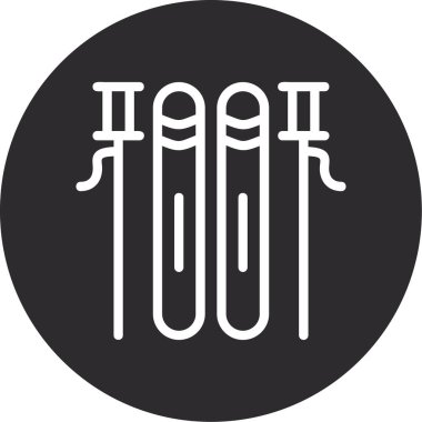 Modern b 'nin vektör illüstrasyonu eksik simgesi