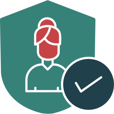 avatar. Web simgesi basit illüstrasyon