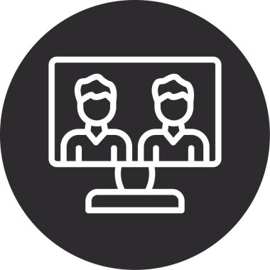 iş simgesi, vektör resimleme