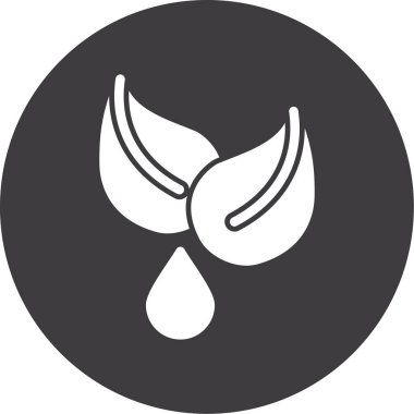 Tek bir simgenin vektör illüstrasyonu