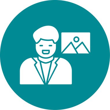 Seo simgesinin vektör illüstrasyonu