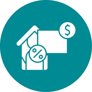 Ev. Web simgesi basit illüstrasyon