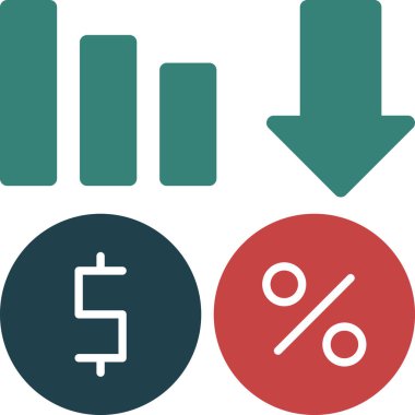grafik ikonu vektör illüstrasyonu