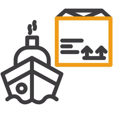 kargo paket simgesi, özet biçimi