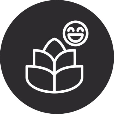 Gıda simgesinin vektör illüstrasyonu