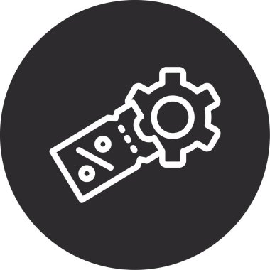 seo modern simgesinin vektör illüstrasyonu